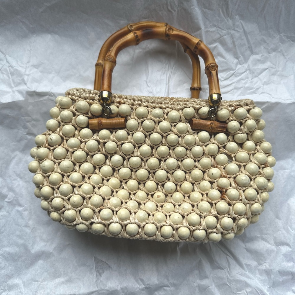 Beaded 60s mini purse